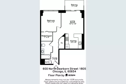 600 N Dearborn Street #1805, Chicago, IL 60654 - Photo 17