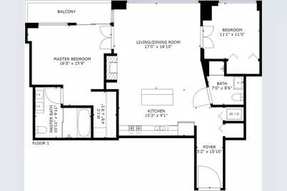701 S Wells Street #2605, Chicago, IL 60607 - Photo 19