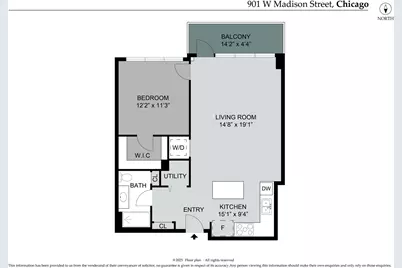 901 W Madison Street #901, Chicago, IL 60607 - Photo 43