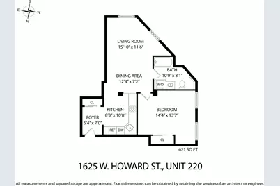 1625 W Howard Avenue #220, Chicago, IL 60626 - Photo 11