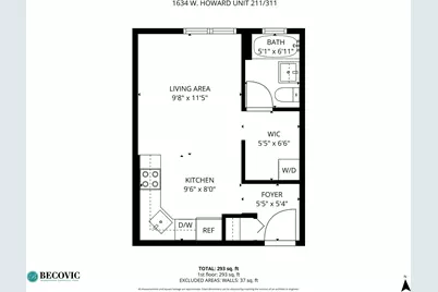 1634 W Howard Street #206, Chicago, IL 60626 - Photo 9