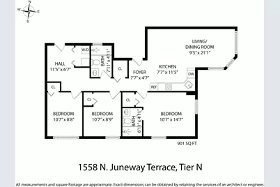 1558 W Juneway Terrace #3N, Chicago, IL 60626 - Photo 13