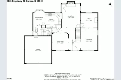 1446 Kingsbury Court, Gurnee, IL 60031 - Photo 41