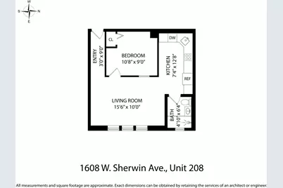 1608 W Sherwin Avenue #408, Chicago, IL 60626 - Photo 11