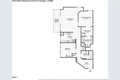 1550 S Blue Island Avenue #514, Chicago, IL 60608 - Photo 21