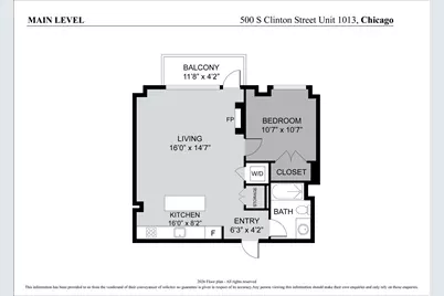 500 S Clinton Street #1013, Chicago, IL 60607 - Photo 21
