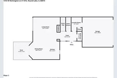 1472 W Remington Lane #1472, Round Lake, IL 60073 - Photo 23