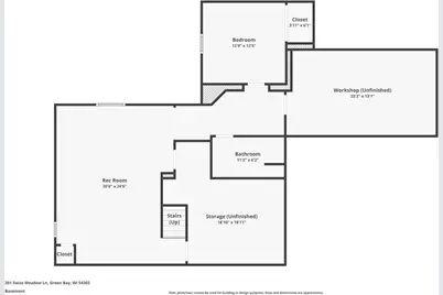 201 Swiss Meadow Lane, Green Bay, WI 54302 - Photo 39