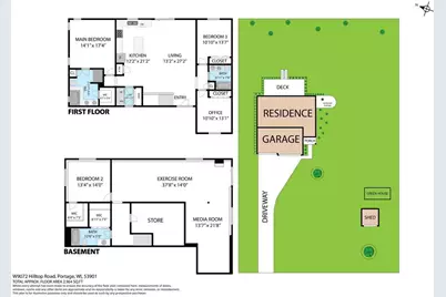 W9072 Hilltop Road, Portage, WI 53901 - Photo 37