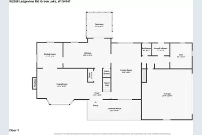 W2268 Ledgeview Road, Green Lake, WI 54941 - Photo 47