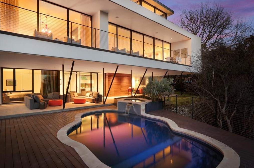 4607 Laurel Cyn Dr, Austin TX  78731-5206 exterior