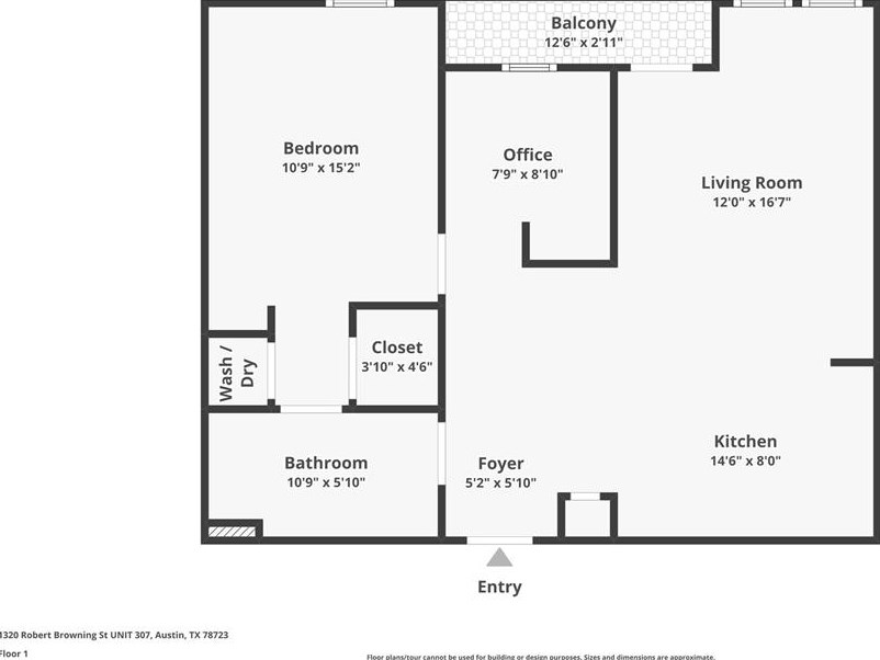 1320 Robert Browning St, Austin TX  78723-3135 exterior