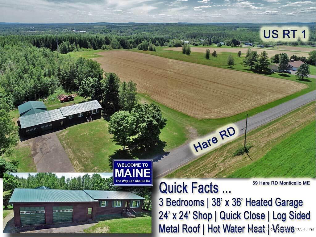 59 Hare Rd Monticello Me 04760 Mls 1534838 Coldwell Banker