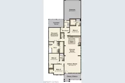 1219 Wildflower Court #LOT 696 - ST. ANDREW PLAN, Panama City, FL 32405 - Photo 3