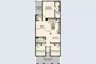 1081 Blazing Star Street #LOT 495 - LARGO PLAN, Panama City, FL 32405 - Photo 3