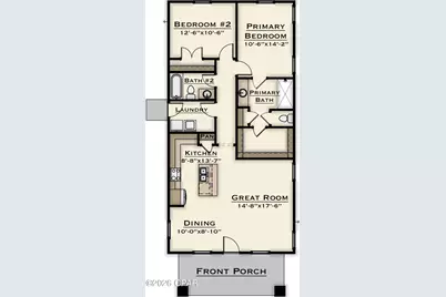 2301 Larkspur Street #LOT 576 - THATCH PLAN, Panama City, FL 32405 - Photo 3