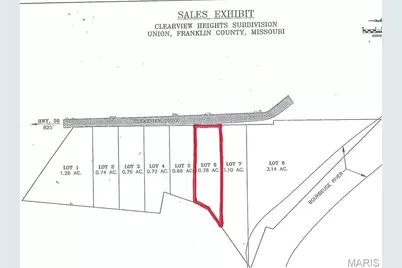 0 Lot 6  Clearview Drive, Union, MO 63084 - Photo 1