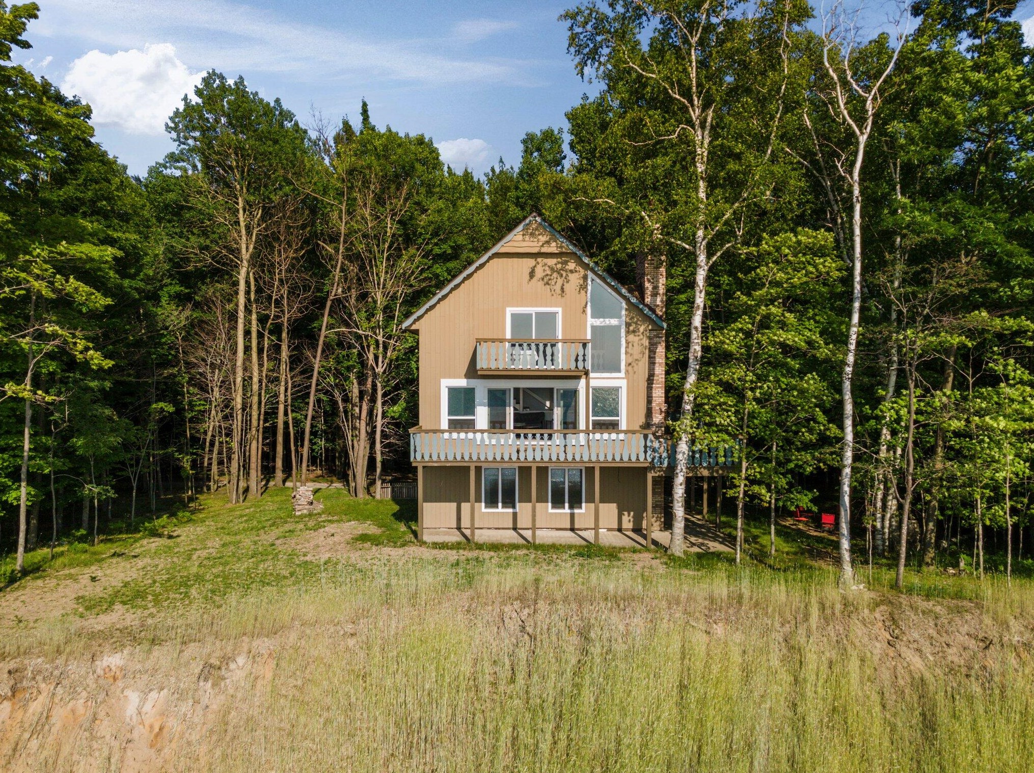 5018 Fox Farm Rd, Stronach MI 49660-9538 exterior