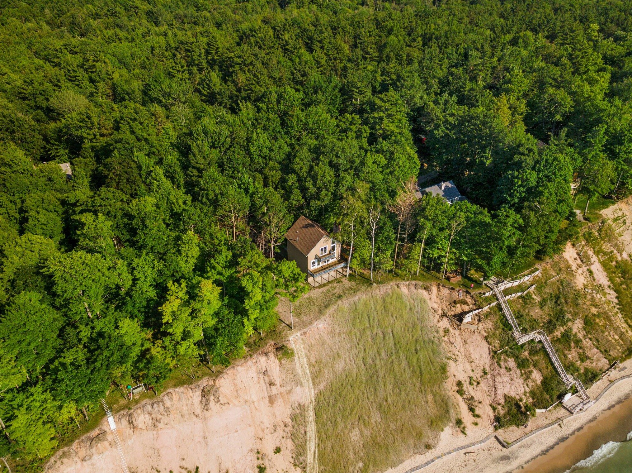 5018 Fox Farm Rd, Stronach MI 49660-9538 exterior