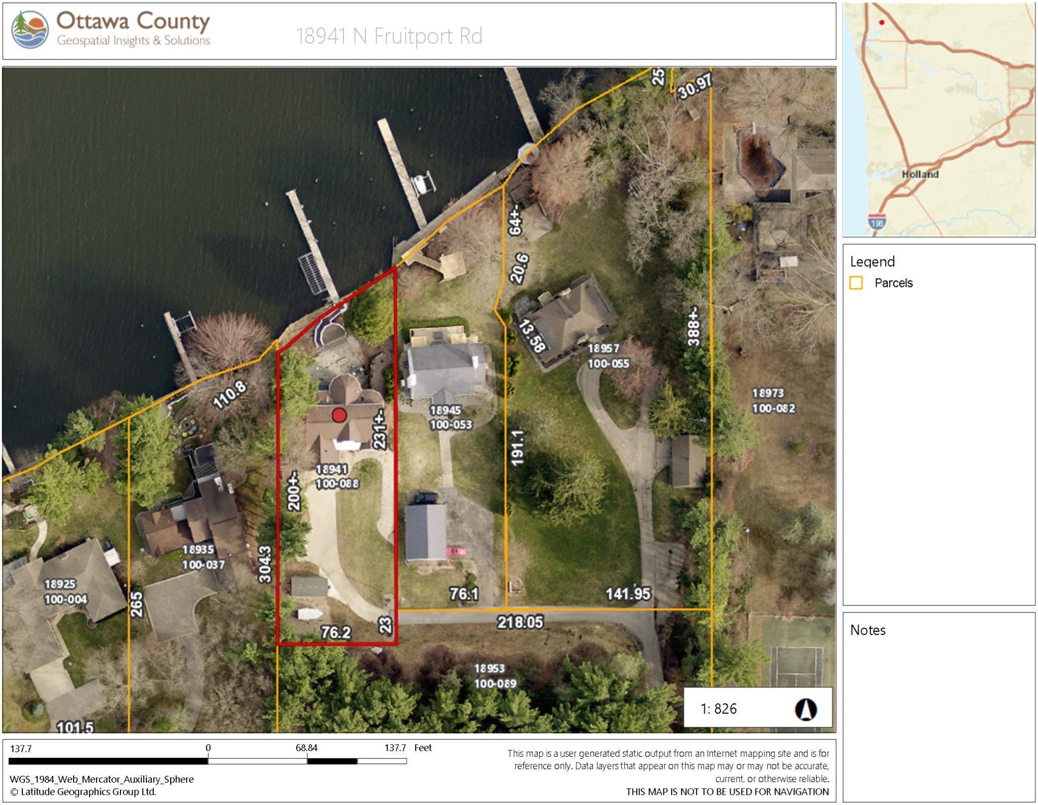 18941 Fruitport Rd, Spring Lake MI  49456-1162 exterior