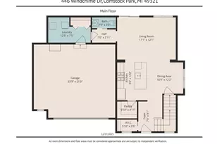 446 Windchime Dr NE, Comstock Park, MI 49321 - Photo 27