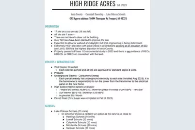 Lot 10 High Ridge Court, Freeport, MI 49325 - Photo 13