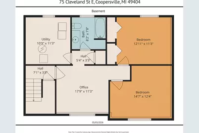75 Cleveland Street E, Coopersville, MI 49404 - Photo 35