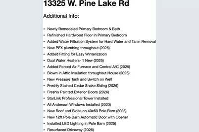 13325 W Pine Lake Road, Manistee, MI 49660 - Photo 7