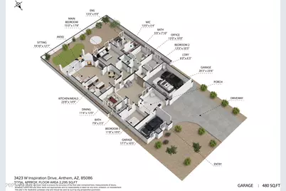 3423 W Inspiration Drive, Phoenix, AZ 85086 - Photo 33