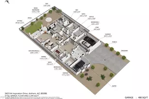 3423 W Inspiration Dr, Phoenix, AZ 85086 - Photo 33