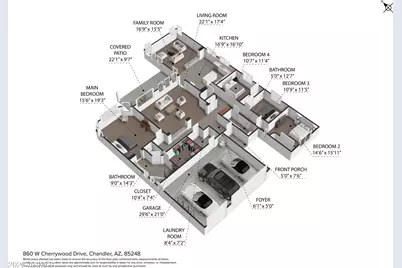 860 W Cherrywood Drive, Chandler, AZ 85248 - Photo 3