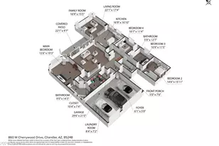 860 W Cherrywood Dr, Chandler, AZ 85248 - Photo 3