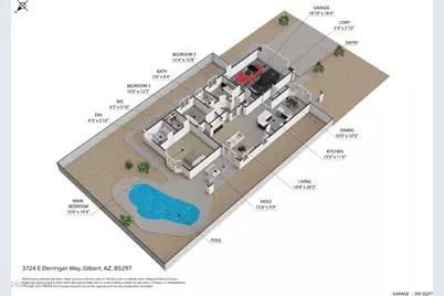 3724 E Derringer Way, Gilbert, AZ 85297 - Photo 3
