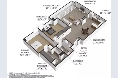 2323 N Central Avenue #603, Phoenix, AZ 85004 - Photo 51