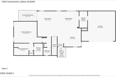 2746 S Southwind Drive, Gilbert, AZ 85295 - Photo 3