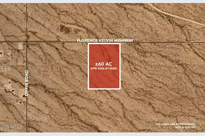 +/-60Acres E Florence-Kelvin Highway #-, Florence, AZ 85132 - Photo 1
