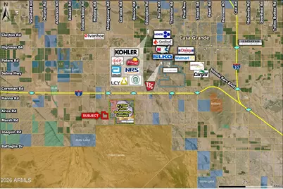0 W Arica Road, Stanfield, AZ 85172 - Photo 1