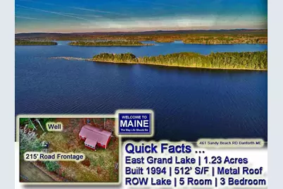 461 Sandy Beach Road, Danforth, ME 04424 - Photo 1