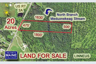 Lot 2-3 US Rt 2A Road, Linneus, ME 04730 - Photo 1
