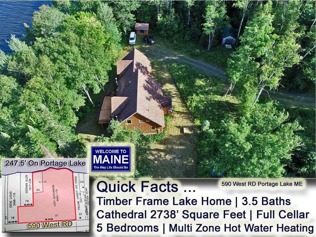 590 W Rd, Portage Lake, ME 04768 MLS 1571874 Coldwell Banker