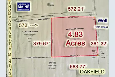 Lot B Off Thompson Settlement Road, Oakfield, ME 04763 - Photo 1