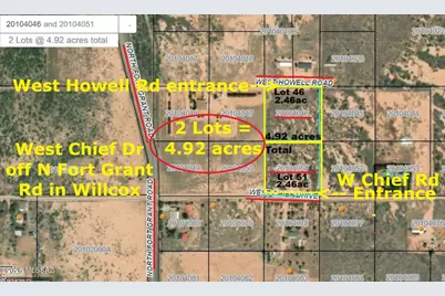 4.92Ac W Chief Drive #46&51, Willcox, AZ 85643 - Photo 1