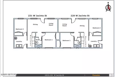 229 &amp; 231 W Jacinto Street, Tucson, AZ 85705 - Photo 1