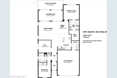 1297 E Basalt Drive, Green Valley, AZ 85614 - Photo 3