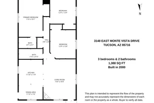 3148 E Monte Vista Dr, Tucson, AZ 85716 - Photo 11