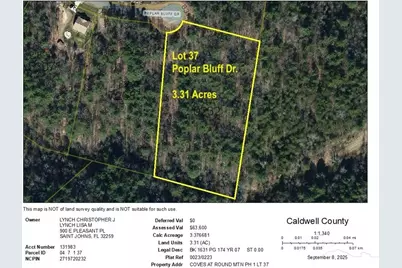 3.31 Acres, Lot 37 Poplar Bluff Drive, Lenoir, NC 28645 - Photo 9