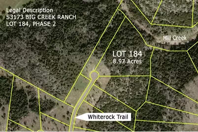 Lot 184 Whiterock Trl, Kingsland, TX 78639 - Photo 1