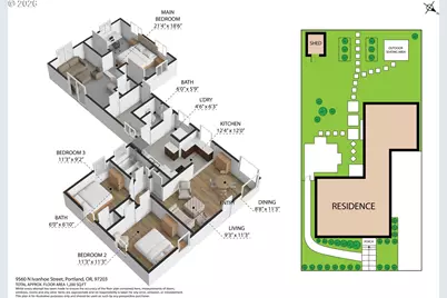 9560 N Ivanhoe St, Portland, OR 97203 - Photo 3