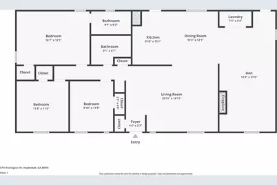 3773 Fairington Drive, Hephzibah, GA 30815 - Photo 23