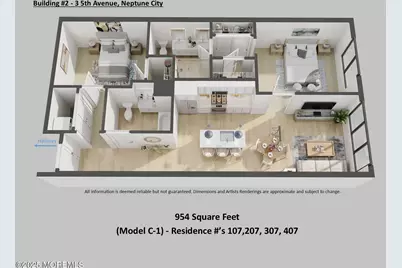 3 5th Avenue #Residence 107, Neptune City, NJ 07753 - Photo 3